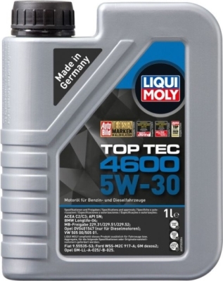 Top Tec 4600 5W-30 motorolie – 1 liter