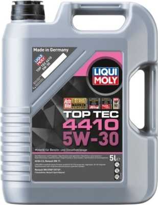 LIQUI MOLY Top Tec 4410 5W-30 motorolie – 5 liter