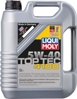 Top Tec 4100 5W-40 motorolie – 5 liter