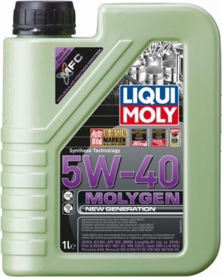 Molygen 5W-40 motorolie – 1 liter