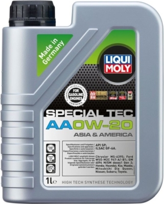 Liqui Moly Special Tec AA 0W-20 motorolie – 1 liter