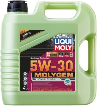Molygen 5W-30 motorolie 4 liter