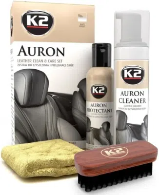 K2 Auron læderplejesæt – 4 dele