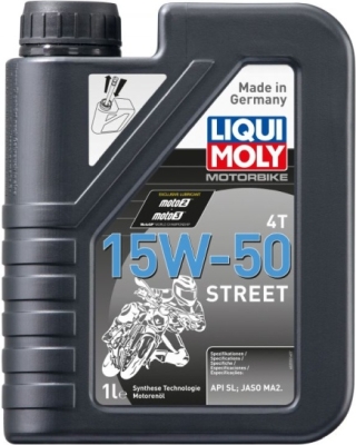 LIQUI MOLY Motorbike 4T 15W-50 motorolie 1 liter