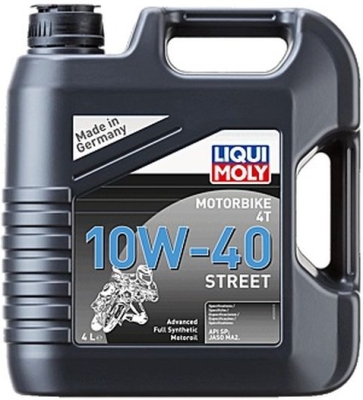 Liqui Moly Motorbike 4T Street 10W-40 motorolie – 4 liter