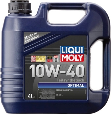 LIQUI MOLY Optimal 10W-40 motorolie 4 liter
