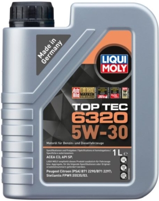 Top Tec 6320 5W-30 motorolie – 1 liter