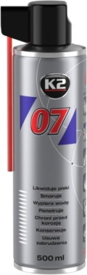K2 07 universal multifunktionsspray 500 ml