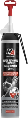 MA Professional sort pakningssilikone 200 ml