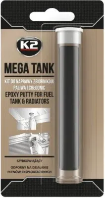 K2 Mega Tank reparationsmasse til brændstoftanke – 20 g