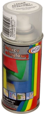 WESCO klar akryllak på spray 150 ml