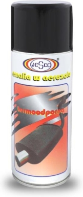 WESCO varmefast spraylak – matsort, 400 ml
