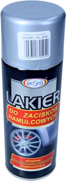 Wesco bremsekalibermaling sølv RAL 9006 – 400 ml