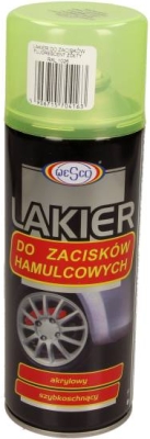 WESCO bremsekalibermaling – fluorescerende gul RAL 1026, 400 ml