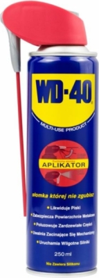 WD-40 multifunktionsspray 250 ml med præcisionsrør