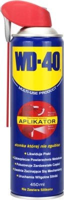 WD-40 multifunktionsspray med applikator – 400 ml