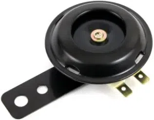 12 V signalhorn Ø65 mm – sort