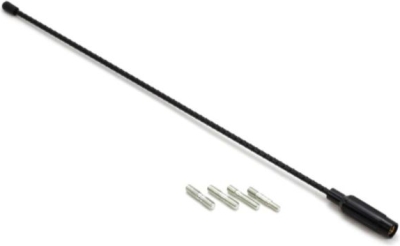 Universal bilantenne 41 cm med 4 adaptere