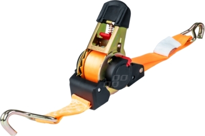 Automatisk oprullelig transportrem 500 kg – 4 m med J-krog
