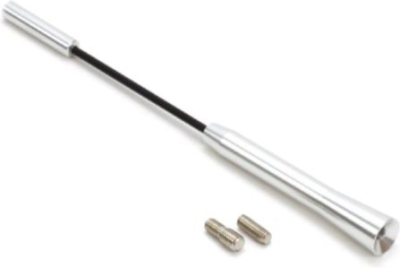 Universal bilantenne 20 cm med 5/6 mm adapter