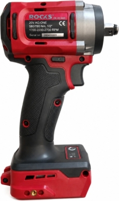 AQ-ONE T1 20 V akku-slagnøgle 1/2″ – 780 Nm, solo