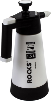 Rooks tryksprøjte Strong – Solvent med en kapacitet på 1,5 liter