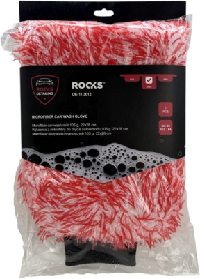 Rooks mikrofiber-vaskehandske 22 x 28 cm