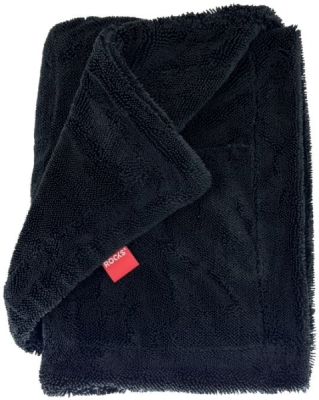 ROOKS Pro dobbeltlaget mikrofiber-tørrehåndklæde 90 × 60 cm – 1250 g
