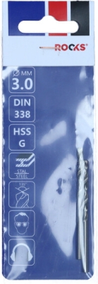 PRO metalbor HSS-G M2 Ø3,0 mm – 2 stk.