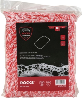 ROOKS Detailing mikrofiber-vaskepad 20 × 25 cm