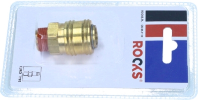 Trykluft-lynkobling 3/8″ med udvendigt gevind