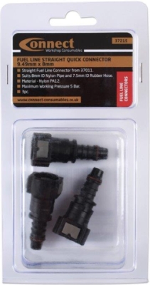 Hun-brændstofkobling 9,49 mm x 8 mm – 3 stk.