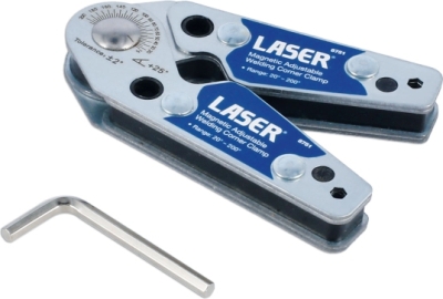 Justerbar magnetisk svejsevinkel 20–200°