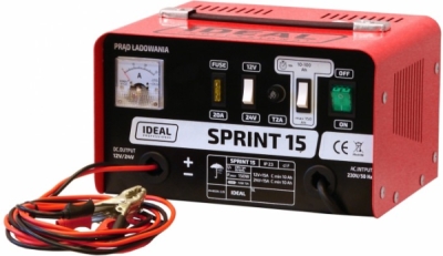 IDEAL Sprint 15 batterilader 12/24 V – 15 A