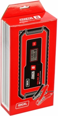 PRACTIK Charger 8 mikroprocessorstyret batterilader 6/12 V – 8 A