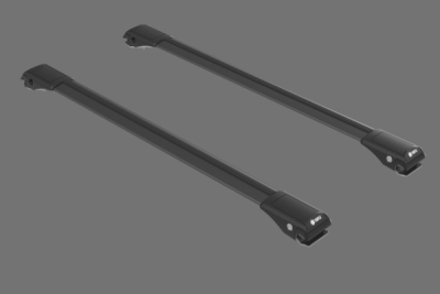 Komplet sort tagbøjlesæt F-Kit 106 cm