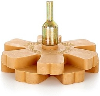 Gummiskive til fjernelse af lim med adapter – 90 mm