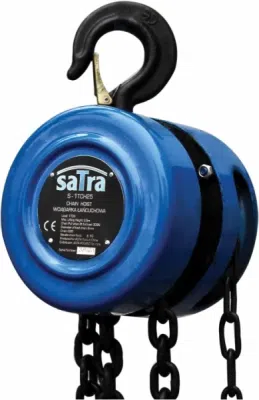 Manuel kædetalje 1 ton med 2,5 m løftehøjde