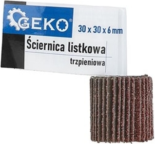 Lamelslibehjul 30 x 30 x 6 mm P80