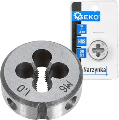 M6 x 1,0 mm gevindbakke i HSS – DIN 223