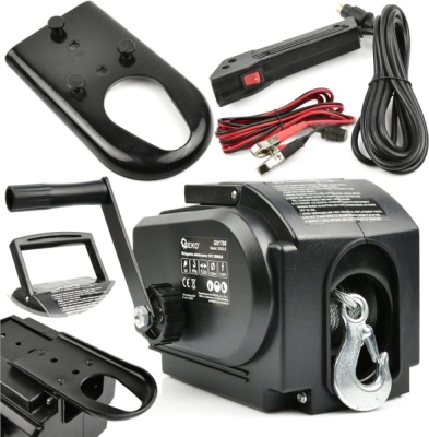 GEKO transportabel elektrisk wirespil 907 kg 12 V
