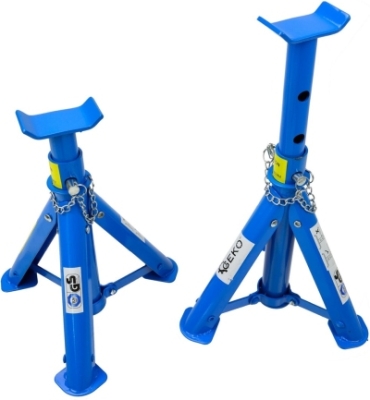 GEKO foldbare støttebukke 2 ton – 275-365 mm, 2 stk.