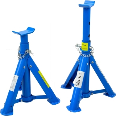 GEKO foldbare støttebukke 2 ton – 275-365 mm, 2 stk.