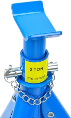 GEKO foldbare støttebukke 2 ton – 275-365 mm, 2 stk.