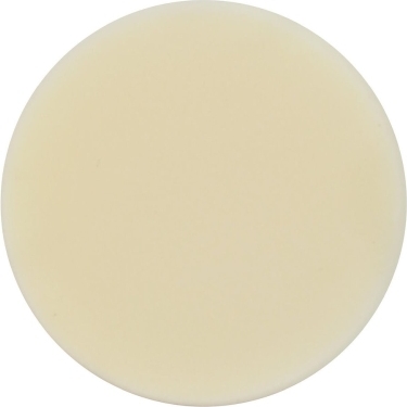 Hvid hård polersvamp 150 x 45 mm med M14-gevind
