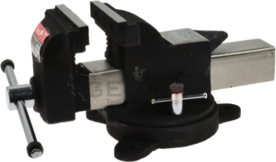 Professionel drejelig skruestik 125 mm med ambolt