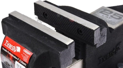 Professionel drejelig skruestik 125 mm med ambolt