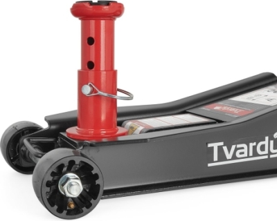 Lavprofil hydraulisk donkraft 3 ton med dobbelt stempel – 98-590 mm