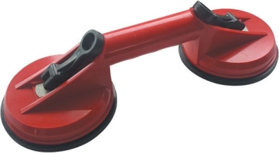 Dobbelt rudeholder med sugekopper – 2 x 115 mm, 70 kg