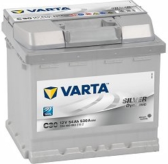 Starterbatteri VARTA 554400053K262